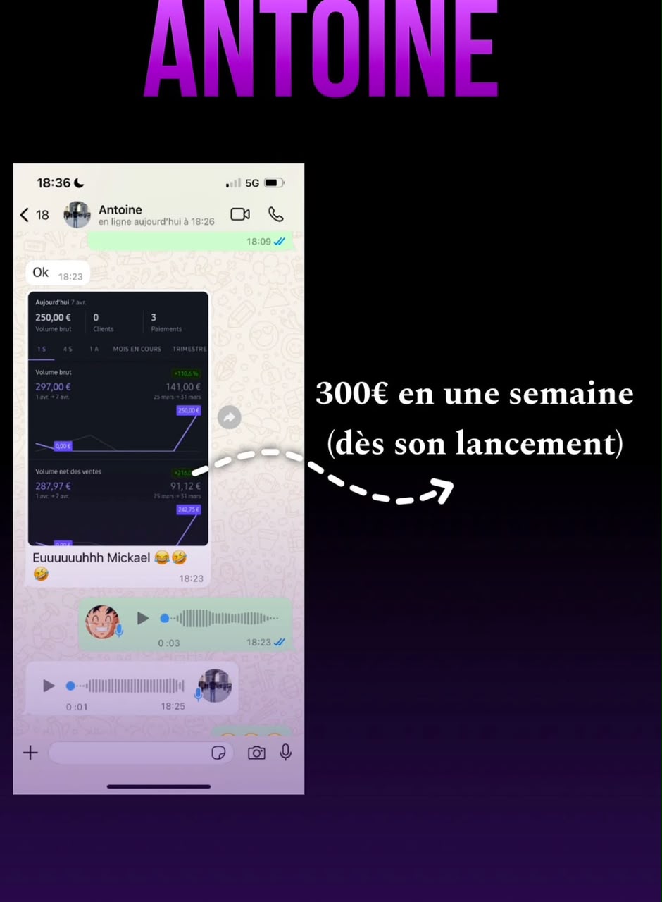 Avis Antoine 300€